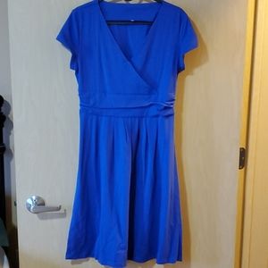 A-line V-neck Dress